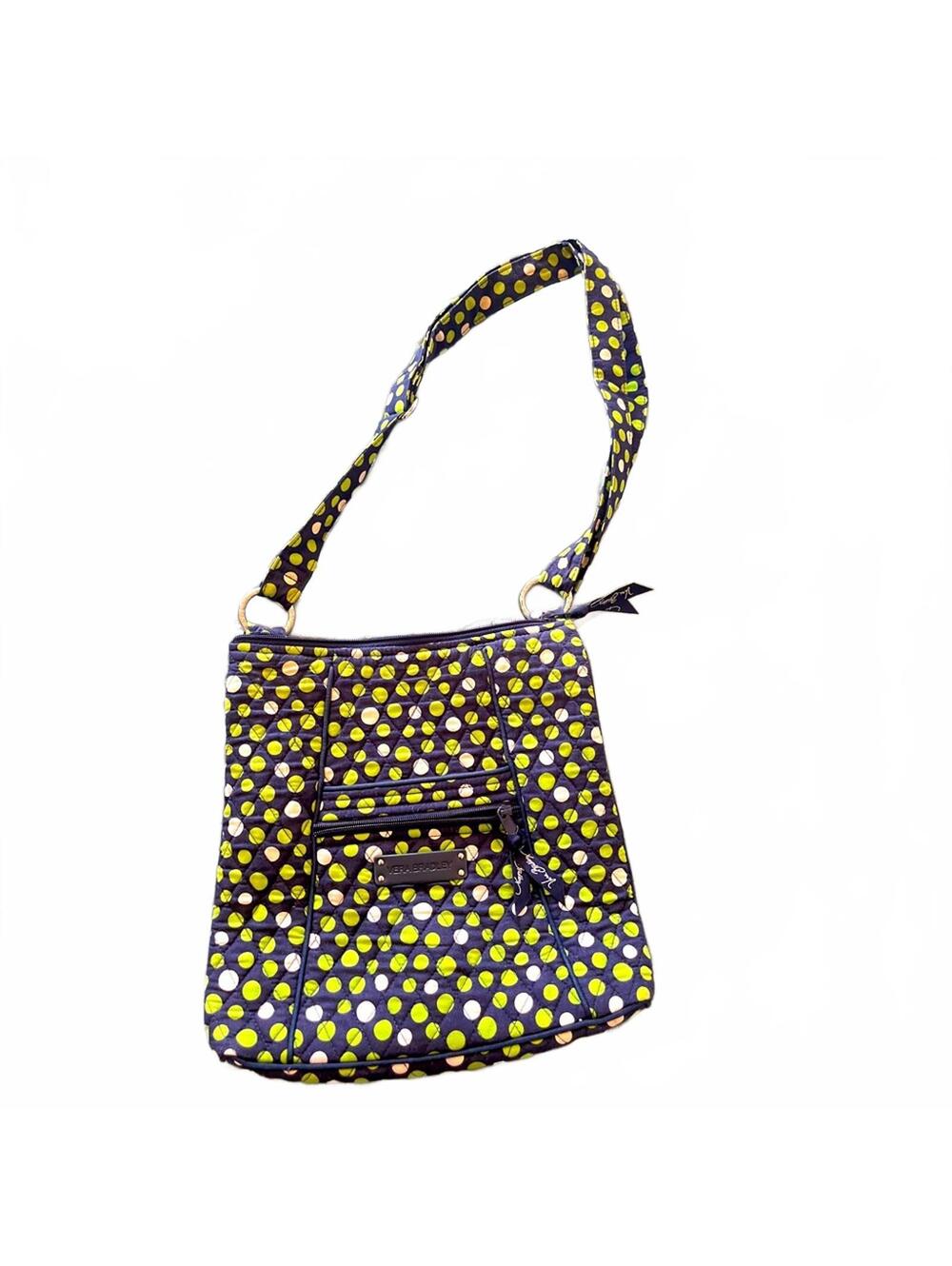 Vera Bradley Polka Dot Crossbody Bag – Quilted Lightweight Purse